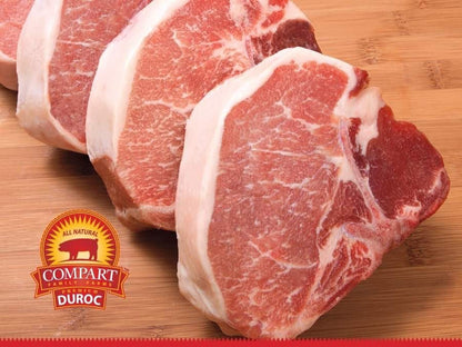 DRY AGED PORK CHOPS - COMPART FARMS